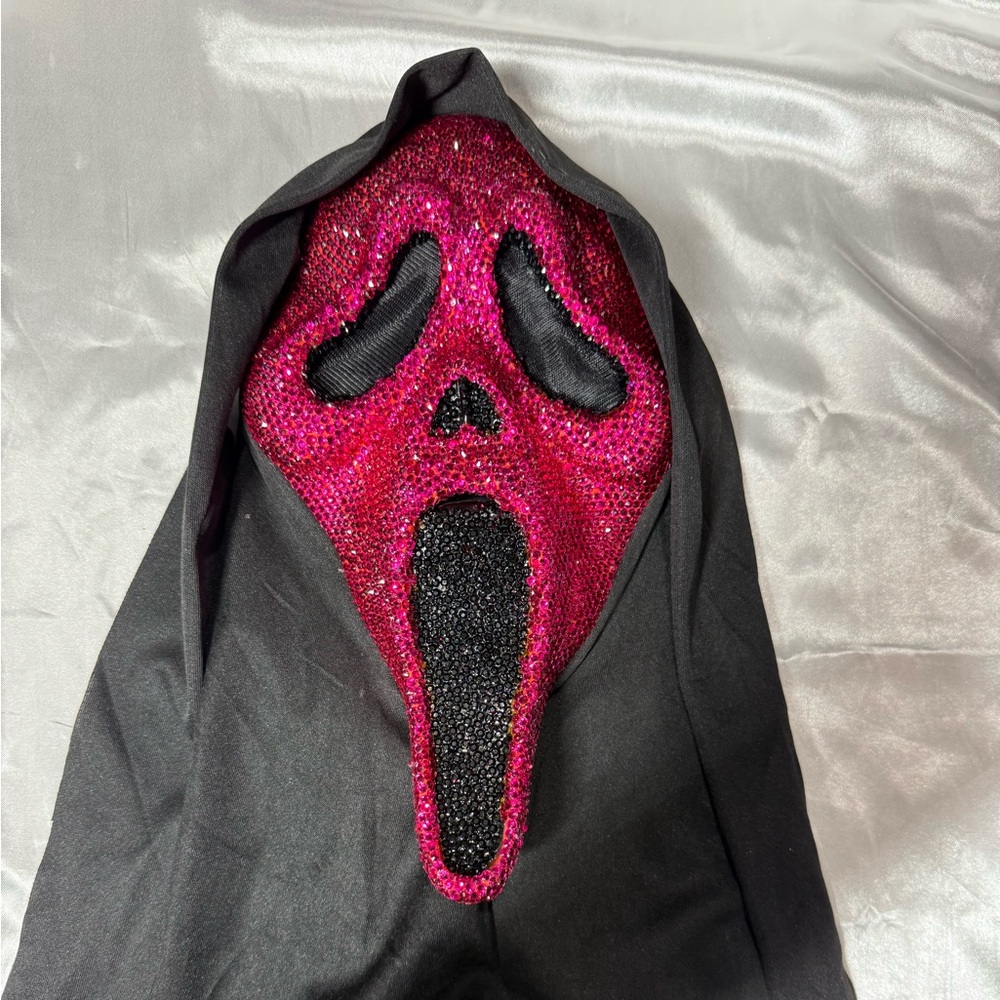 Spooky Pink and Black Kids Costume